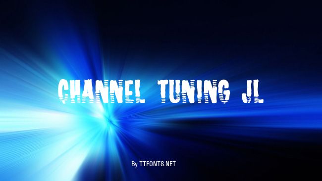 Channel Tuning JL example